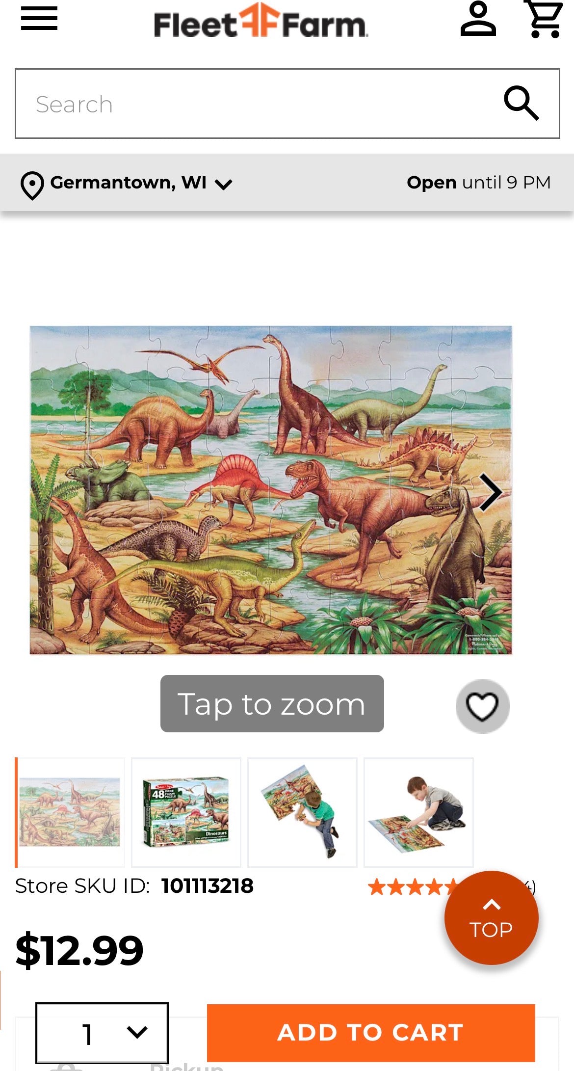 MELISSA @ DOUGS FLOOR PUZZLES