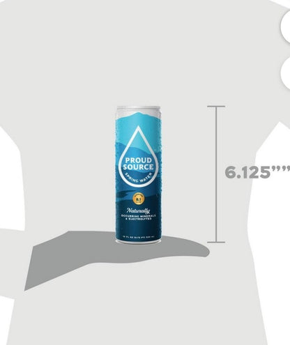 PROUD SOURCE SPRING WATER 8 PK of 16OZ CANS