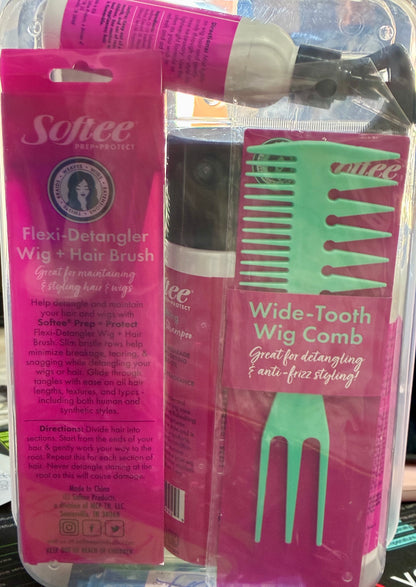 SOFTEE WIG CARE SET