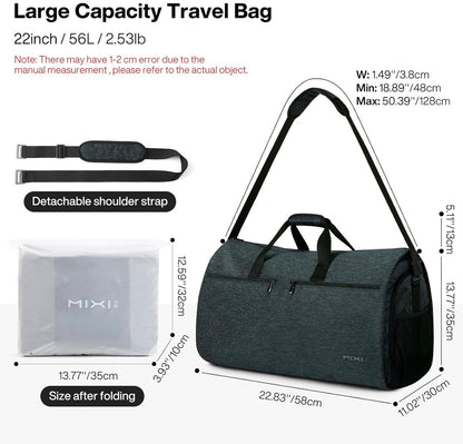 MIXI CARRY ON LUGGAGE  LARGE TRAVEL BAG