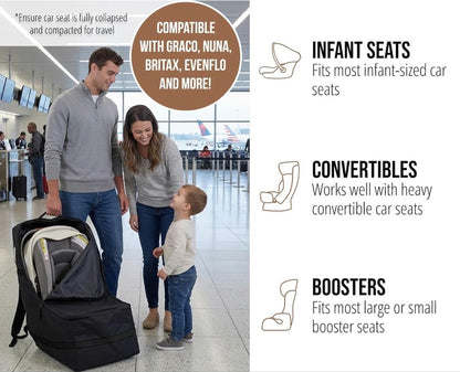 GORILLA GRIP CAR SEAT TRAVEL BAG