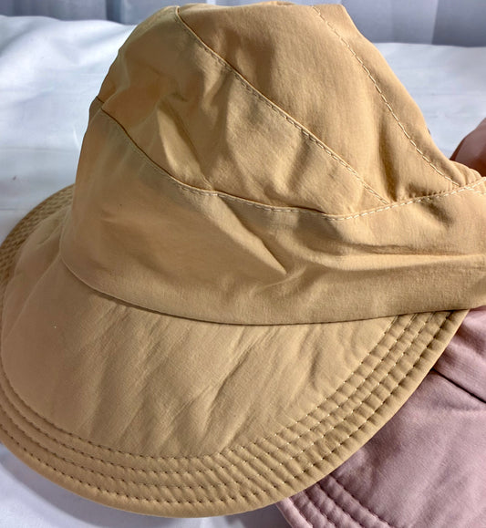 Women Visor Ponytail Sun Hat