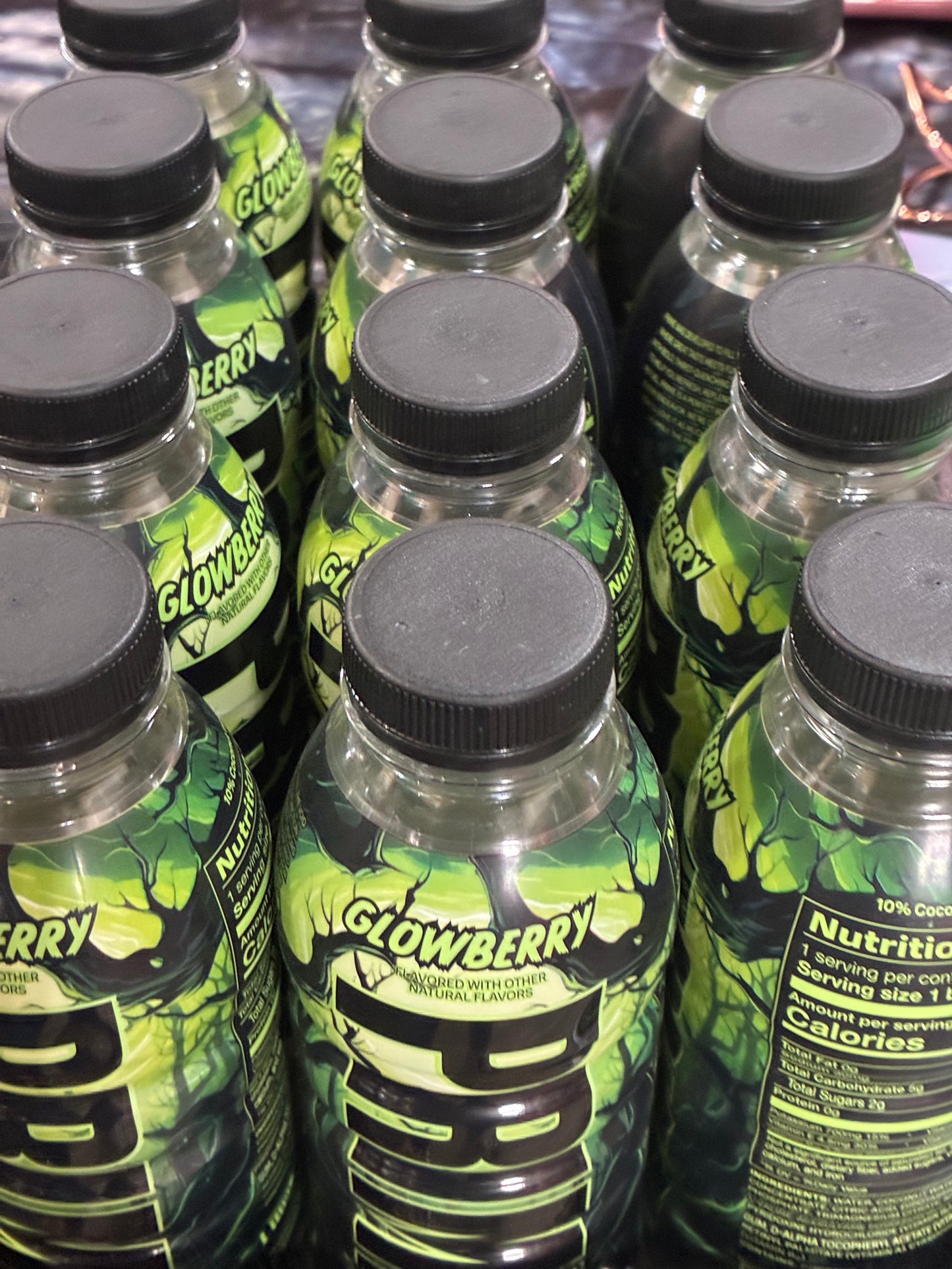 Prime Hydration Sports Drink, Glowberry, 16.9 fl oz,
