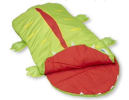 Melissa & Doug Sunny Patch Augie Alligator Kids Sleeping Bag
