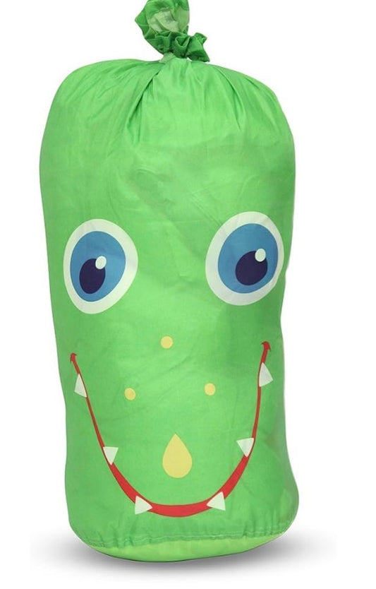 Melissa & Doug Sunny Patch Augie Alligator Kids Sleeping Bag