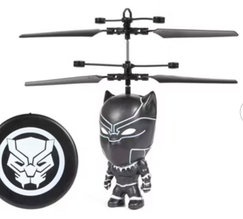 "Powerful Levitating Hero" flying figure.