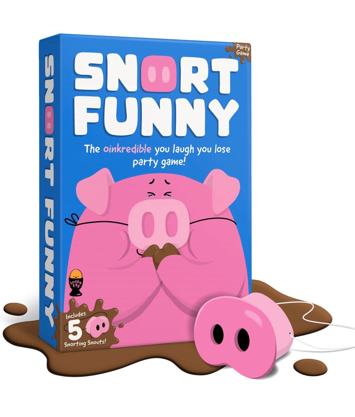 Snort Funny - The Oinkredible You Laugh You Lose Party Game