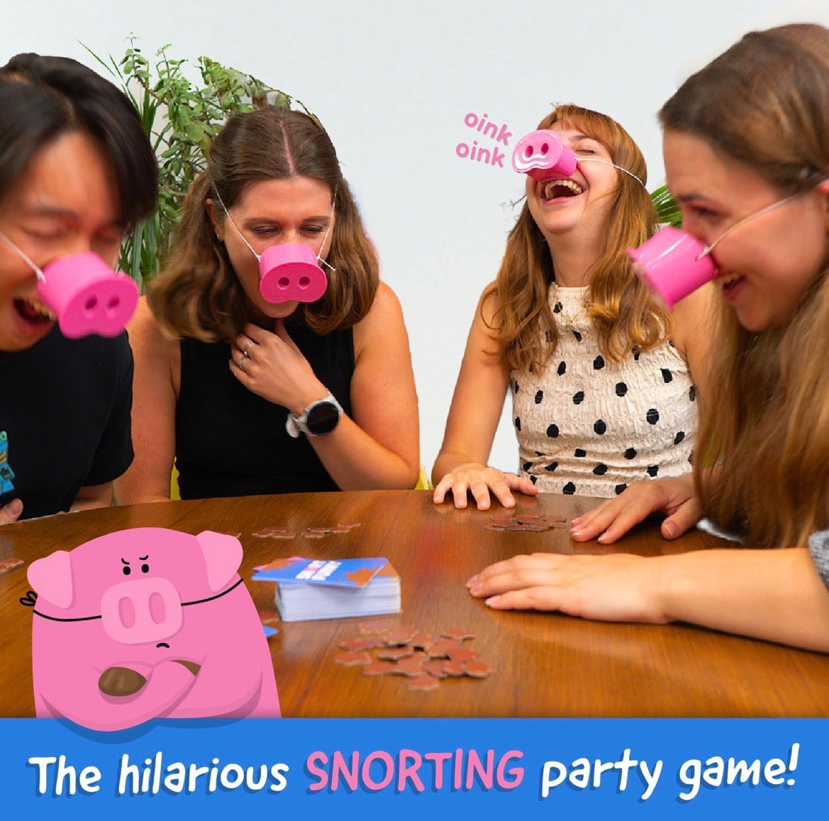 Snort Funny - The Oinkredible You Laugh You Lose Party Game