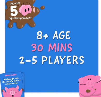 Snort Funny - The Oinkredible You Laugh You Lose Party Game
