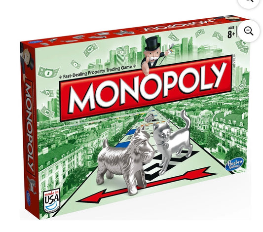 Monopoly Game, Family Board Game for 2 to 6 Players