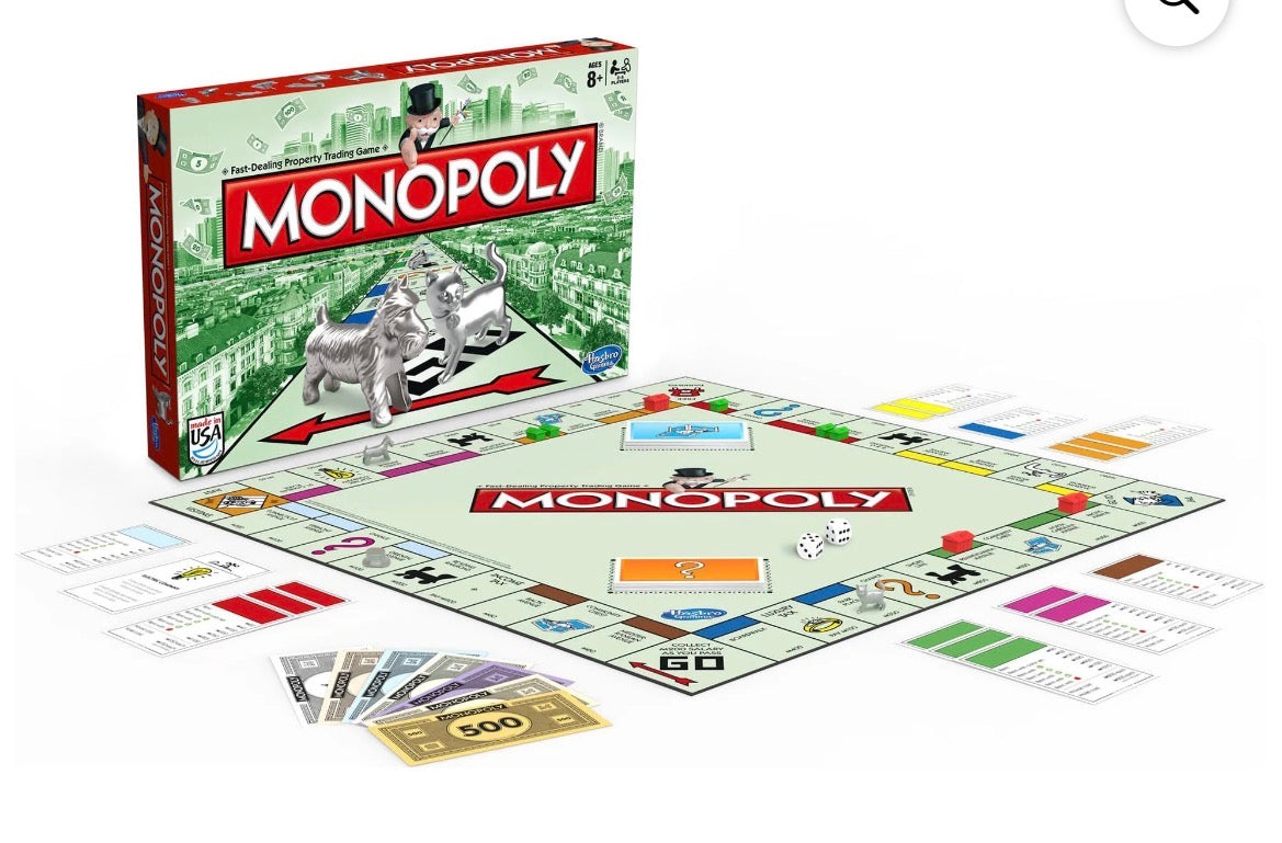 Monopoly Game, Family Board Game for 2 to 6 Players