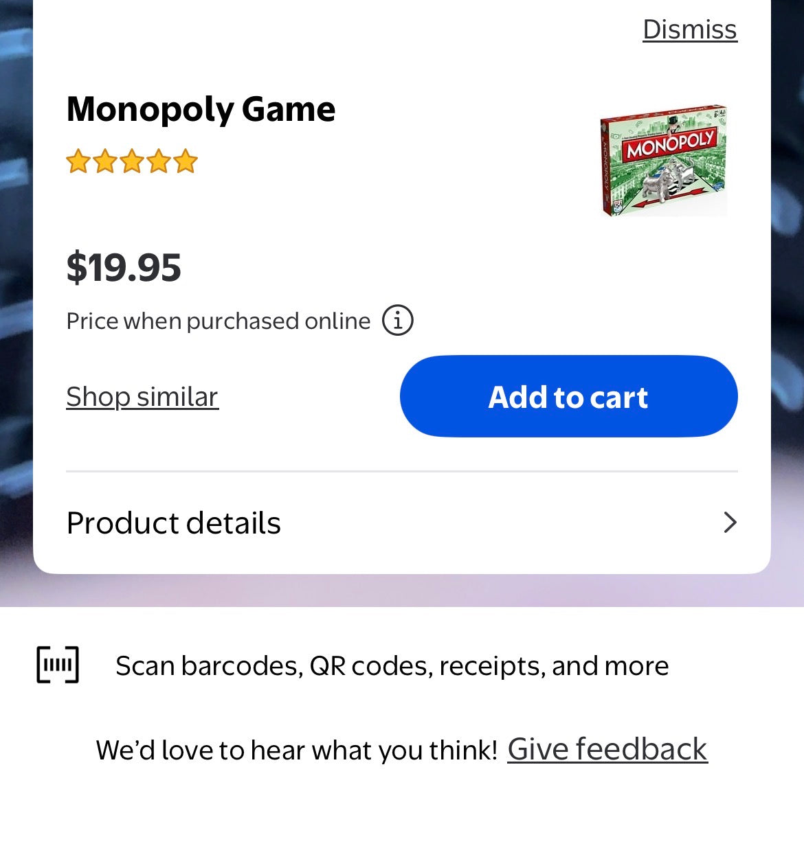Monopoly Game, Family Board Game for 2 to 6 Players