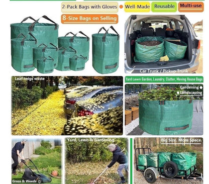 2 pk LAWN GARDEN BAGS