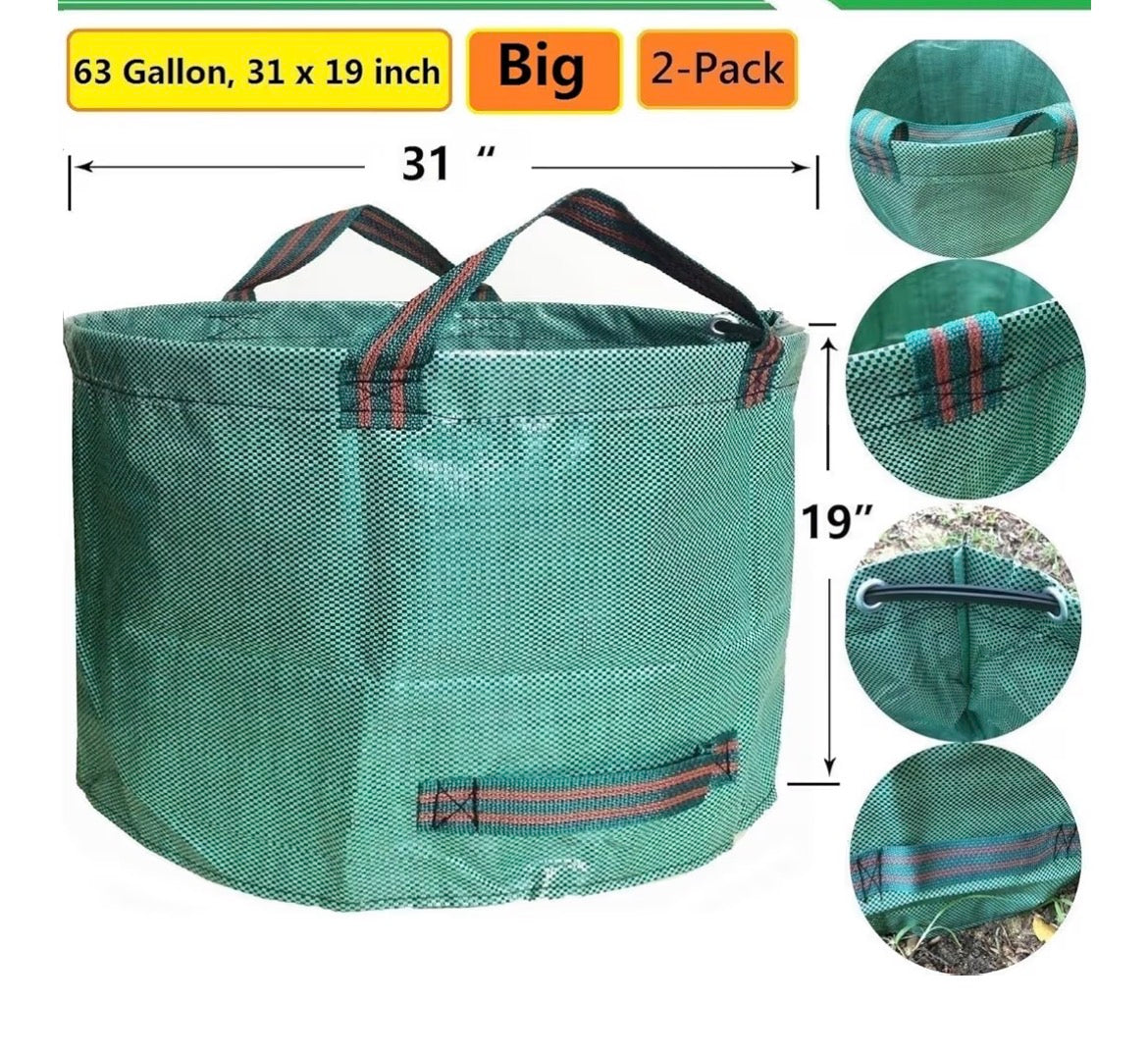 2 pk LAWN GARDEN BAGS