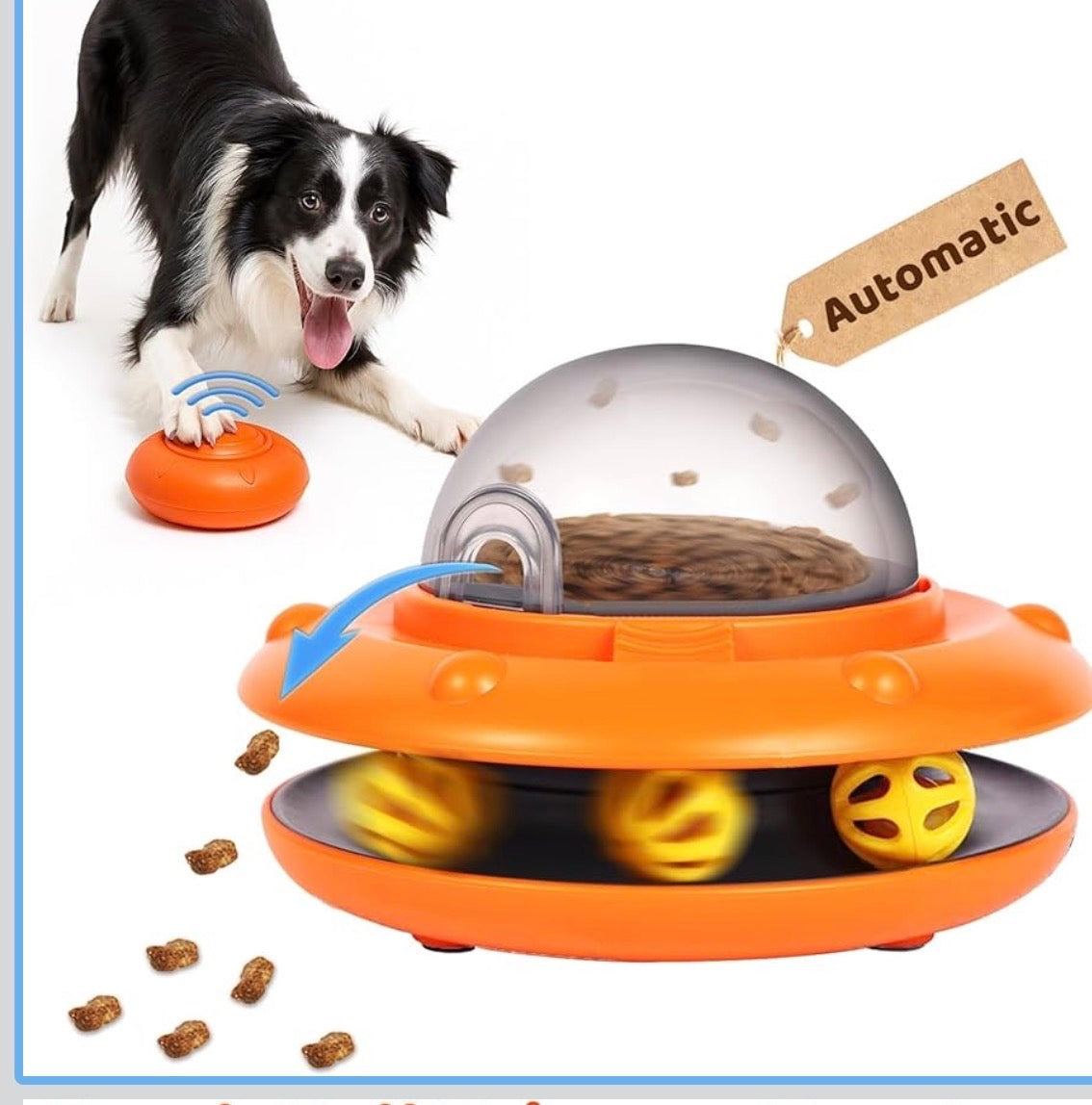 UFO PET AUTOMATIC FEEDING TOY