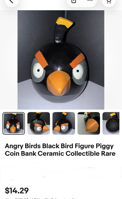 ANGRY BIRDS BOMB BANK