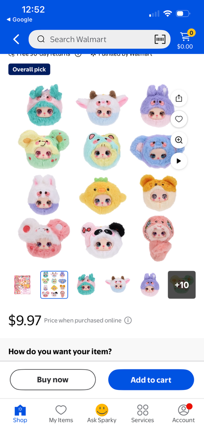 MINI PLUSH SERIES GARDEN TEA PARTY