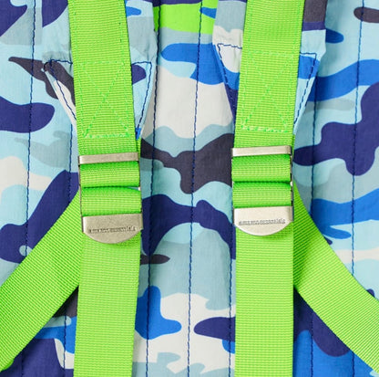 Amazon Essentials Unisex Kids' Backpack for Boys and Girls, Sky Blue Crazy Camo,