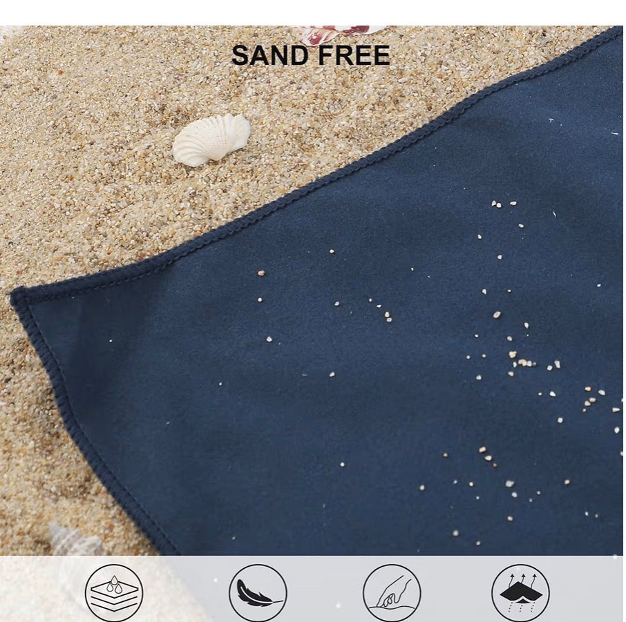 Rainleaf Microfiber Towel Perfect Travel & Gym & Camping Towel.