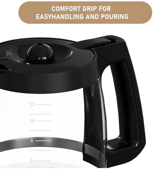 12-Cup Coffee Maker Glass Carafe Replacement