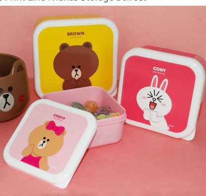 Blue Print Line Friends Storage Box set