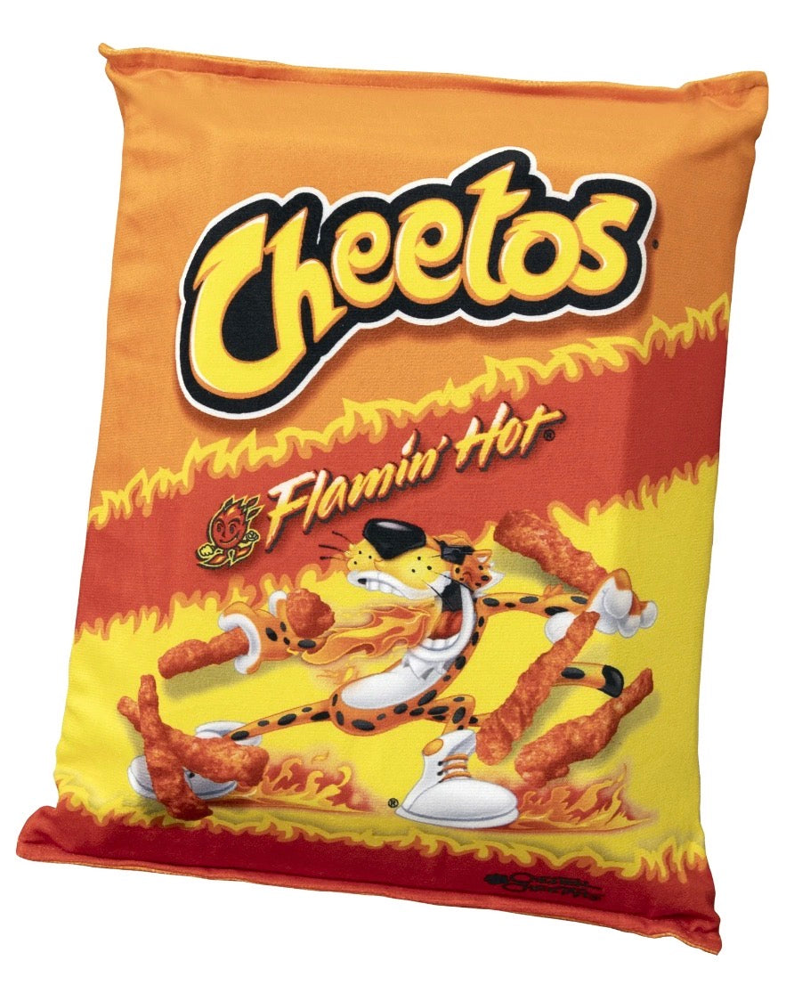 Snuggie Flaming Hot Cheetos 2-in-1 Pillow and Snack Tray