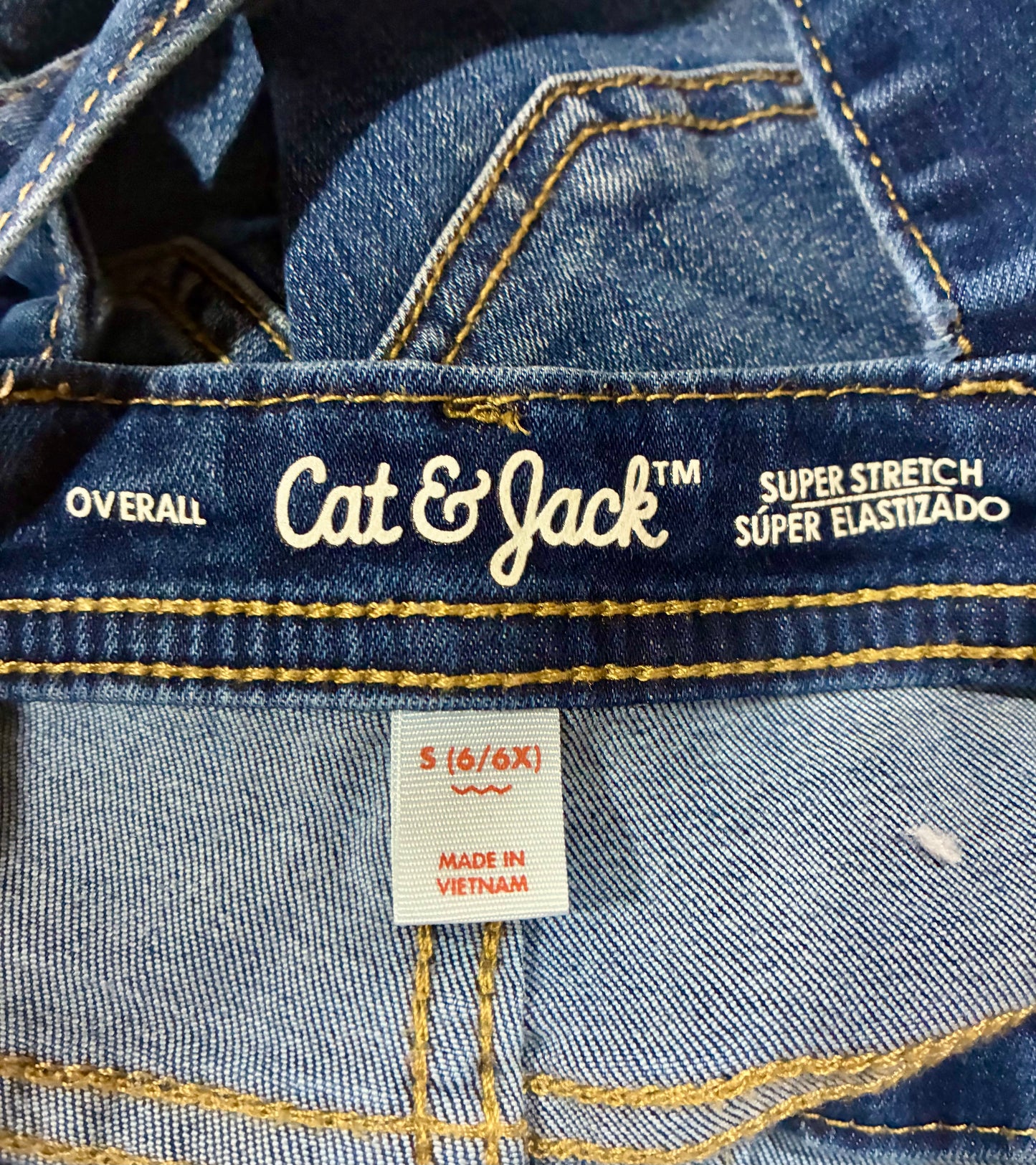 KIDS CAT @ JACK BIB JEANS