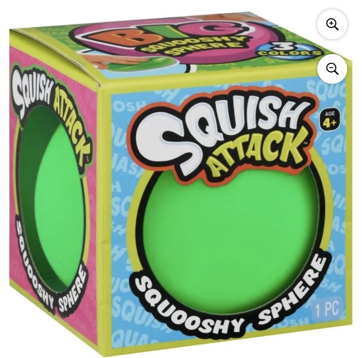 Squish Attack Squooshy Sphere Giant Squish Ball Ja-Ru