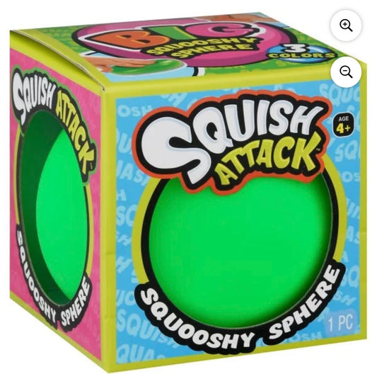 Squish Attack Squooshy Sphere Giant Squish Ball Ja-Ru