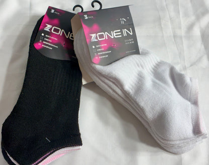 3-pack of Zone In - Athletic Socks.