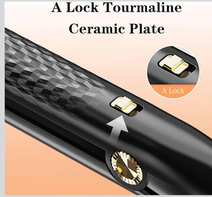 Pencil Flat Iron 3/10" Small Flat Irons for Short Hair,Pixie Cut & Bangs