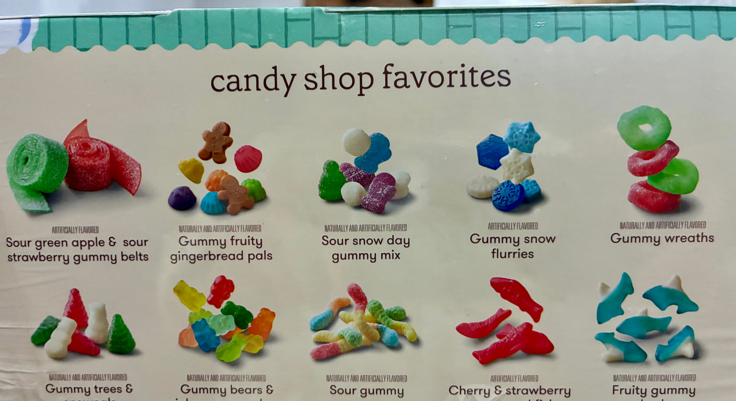 Favorite Day 12 Day Candy Countdown