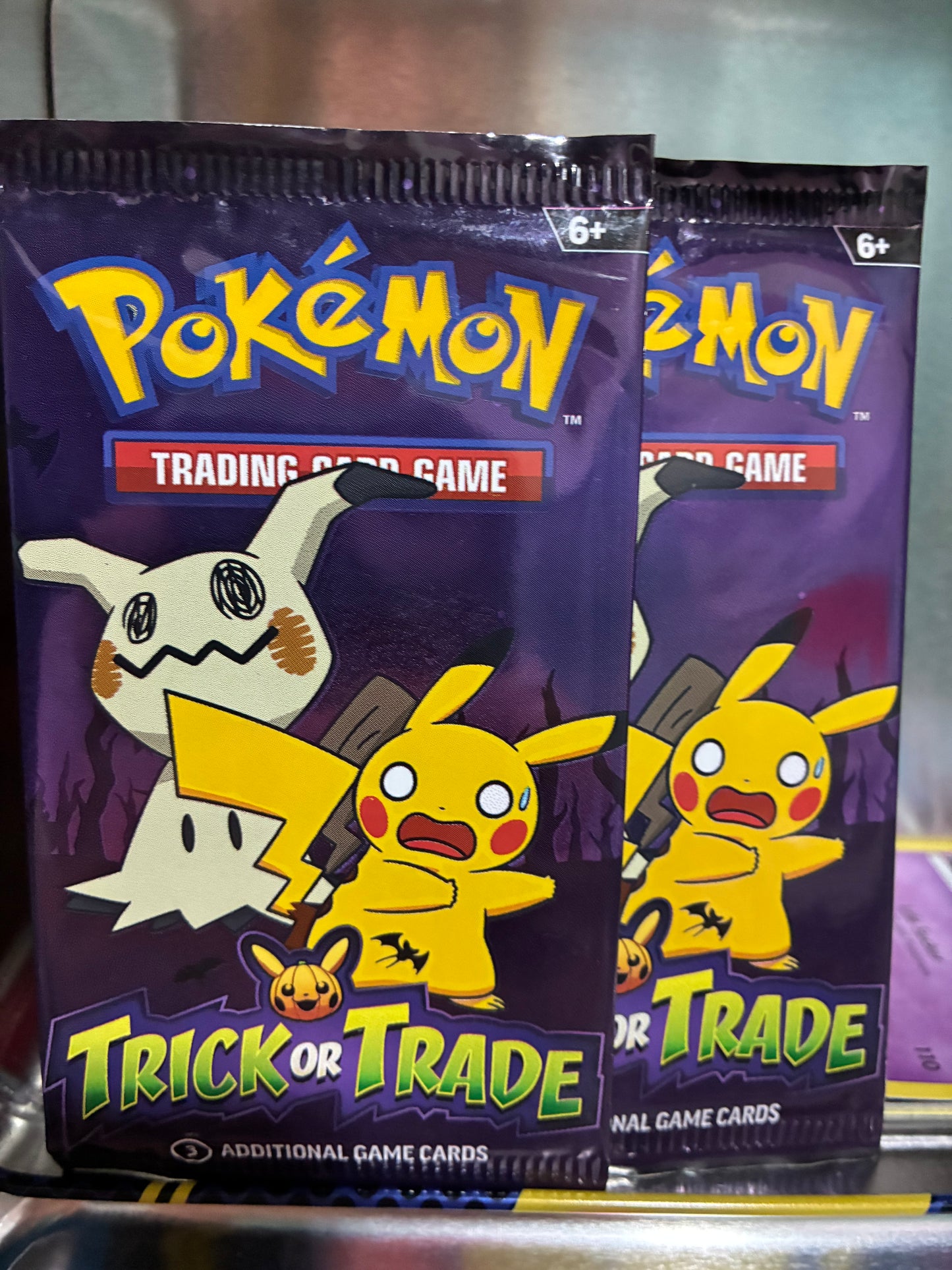 2023 Pokémon Trading Card Game Trick or Trade Mini Booster Pack.