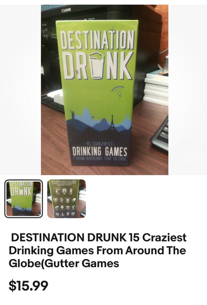 Destination Drunk - 15 craziest drinking games