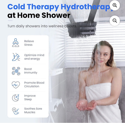 Bob and Brad Ice Bath Tub & Cold Shower Chiller Combo