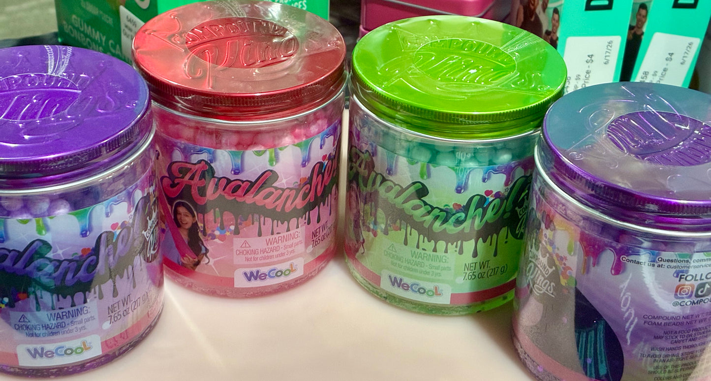 Compound Kings Avalanche scented butter slime.