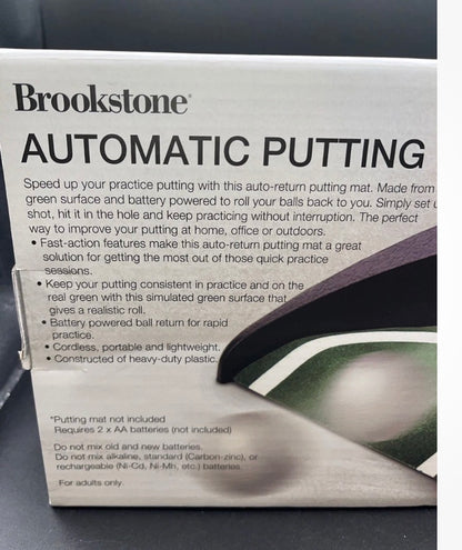 Brookstone Automatic Return Putting Cup