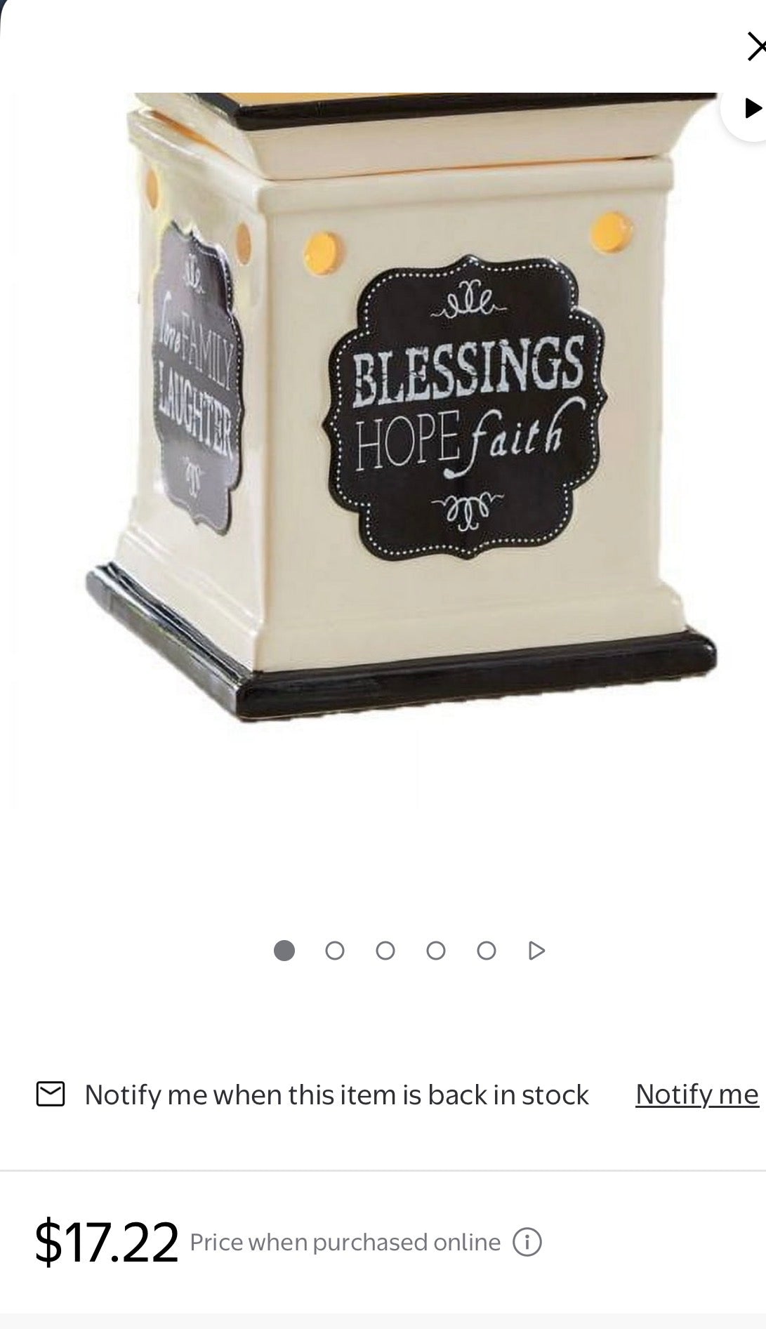 Better Homes & Gardens Full Size Wax Warmer, Inspirations